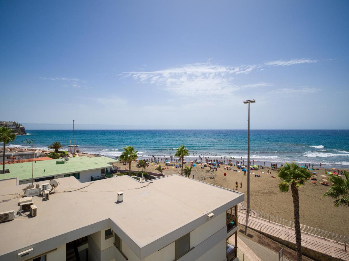 Precioso Apartamento En 1ª Linea De Mar San Agustín Eksteriør billede