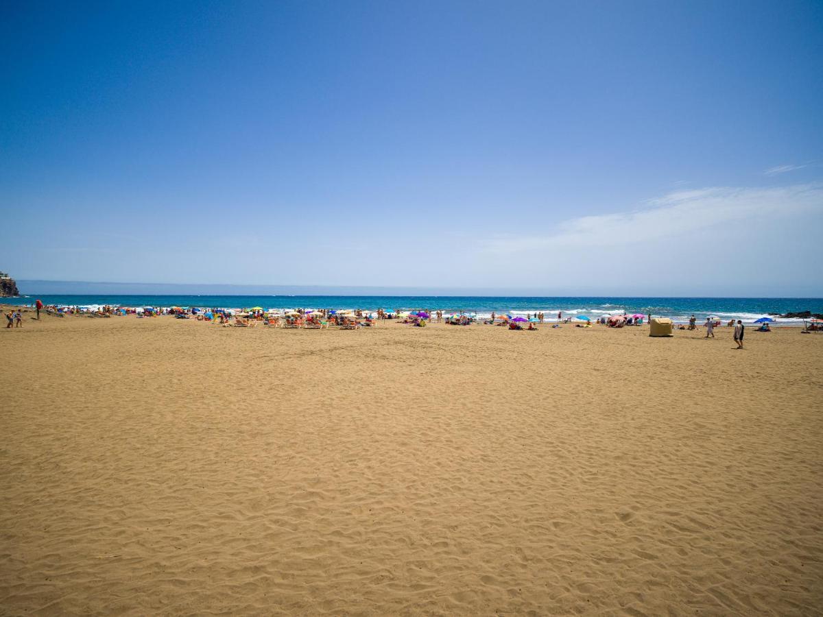 Precioso Apartamento En 1ª Linea De Mar San Agustín Eksteriør billede